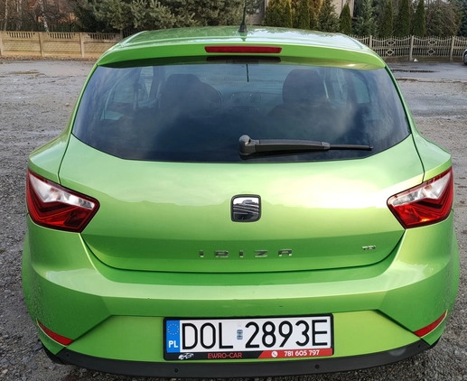 Seat Ibiza cena 18900 przebieg: 264000, rok produkcji 2013 z Szepietowo małe 254